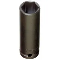 PROTO Impact Socket: 1/2 in Drive Size, SAE, 5/8 in Socket Size, 6-Point, Deep, 3 1/4 in Overall Lg (MPN J7320HT)