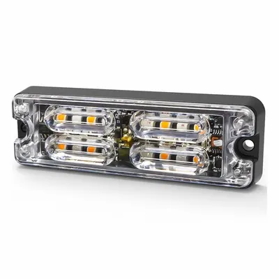 ECCO ED3511W-WWG White LED Perimeter Flashing Warning Light - Vehicle Perimeter Flashing Warning Lights