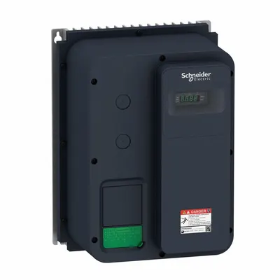 SCHNEIDER Variable Frequency Drive: In Phase Three, Out Phase Three, 1 1/2 hp, No Bypass - Schneider Altivar ATV320