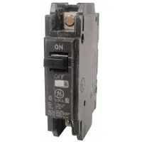 GE Miniature Circuit Breaker: THHQC, 15 A, 120/240V AC, Single Phase, 22kA at 120/240V AC, Std (MPN THHQC1115WL)