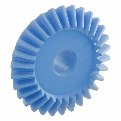KHK GEARS Bevel Gear: Straight, Gear Ratio 1.5, Module m 1.5, 30 Teeth, Nylon - Straight Teeth Metric Bevel Gears & Pinions