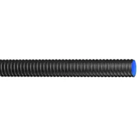 Suction Hose: 1 1/2 in Hose Inside Dia., 25 ft Hose Lg, 40 psi, Nitrile Blend/PVC, Black (MPN 21168029)