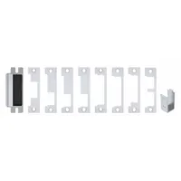 HES Electric Door Strike: 1 1/4 in Wd, 4 7/8 in Ht, Cylindrical/Mortise, Bronze (MPN 1600-CS-613E)