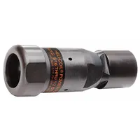 Steel installation tool accessory for helical inserts. Compatible with universal thread types. Used with pneumatic power tools to install helical thread inserts into metal substrates for thread repair and reinforcement