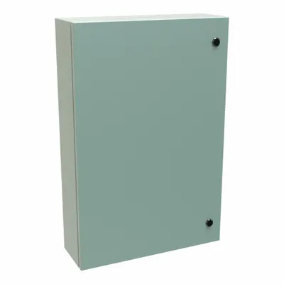 HAMMOND Electrical Enclosure: Steel, 30 in x 20 in x 6 in, NEMA 12/3R/4, Solid Cover - Steel Washdown Enclosures