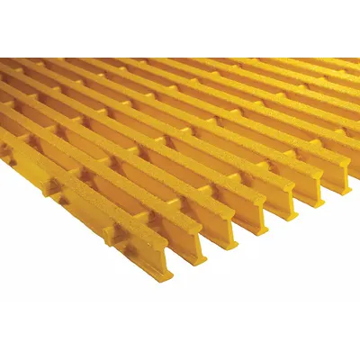 FIBERGRATE ISOFR Flame-Resistant Structural Grating, 36 in x 4 ft