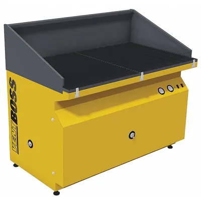 VENTBOSS BY ROBOVENT Downdraft Table: 60 in W x 36 in L, 2,560 cfm, 110V AC - Stationary Metalworking Downdraft Tables