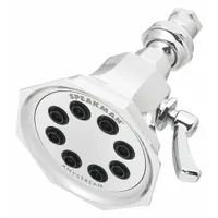 SPEAKMAN Fixed Showerhead: Vintage S-3019, 1.75 gpm Fixed Showerhead Flow Rate, Brass, Multi (MPN S-3019-E175)
