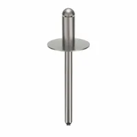 Blind Rivet,1 53/73" L,0.183" dia,PK100: Inch, 1 23/32 in Overall Lg, 27/64 in Body Lg, 100 PK (MPN SSD64SSBSLF203)