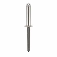 Blind Rivet,2.226" L,0.183" dia,PK250: Inch, 2 7/32 in Overall Lg, 59/64 in Body Lg, Dome, 250 PK (MPN AD612BS200)