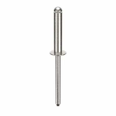 POP AVDEL Blind Rivet,2.226" L,0.183" dia,PK250: Inch, 2 7/32 in Overall Lg, 59/64 in Body Lg - Domed-Head Blind Rivets