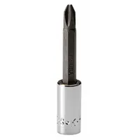SK PROFESSIONAL TOOLS Socket Bit: 1/4 in Drive Size, Phillips Tip, #2 Tip Size, 2 3/4 in Overall Lg (MPN 44483)