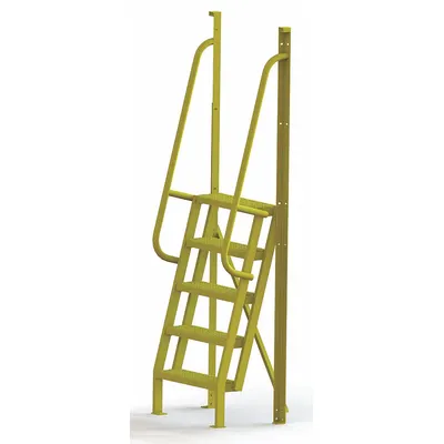 TRI-ARC Configurable Platform Ladder: 7.7 ft Overall Ht, 30 in Overall Wd, 20 in Overall Dp - Base Ladders & Stairs