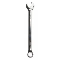 WESTWARD Combination Wrench: Alloy Steel, Chrome, 12 mm Head Size, 7 5/8 in Overall Lg, Offset (MPN 3XU25)