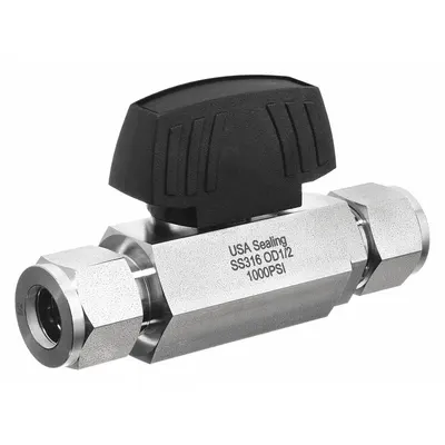 USA INDUSTRIALS 316 Stainless Steel Ball Valve - Stainless Steel Ball Valves