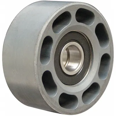 DAYCO Idler Pulley: Idler Pulley, 89105, Serpentine, Flat, Flangeless Flange - Flat Idler Pulleys for Vehicles