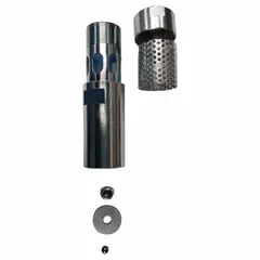 This non-return valve kit is designed to prevent backflow in fluid piping systems. It is compatible with manufacturer model number 5NUE3. Commonly used in pump suction lines and water-handling equipment to maintain prime and stop reverse flow.