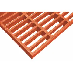 This FIBERGRATE molded grating is designed for acid and impact resistance. Supplied as a 2-pack, it is suitable for industrial flooring applications where corrosion resistance is required.