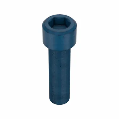 METRIC BLUE Socket Head Cap Screw: M20x2.50 Thread Size, 70 mm Lg, Std, Blue Phosphate - Metric System Standard Socket Head Cap Screws