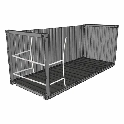 CARGO TUFF Container lashing to secure products in containers: 6,744 lb Break Strength, White