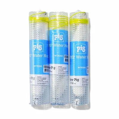 PIG Fuel Tank Filter Sock: 11 in Lg, 2 1/2 in Dia, 13.6 oz Water Capacity, Rope/Clip - Fuel Tank Filter Socks for IBC Totes