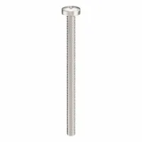 Machine Screw: M2x0.40 Thread Size, 30 mm Lg, 18-8, Stainless Steel, Plain, Pan, Phillips, 25 PK (MPN ZSCRW-698)