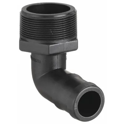 BANJO Polypropylene Rigid Barbed Hose Fitting - Polypropylene Multipurpose (Air, Water, Chemical) Rigid Barbed Hose Fittings