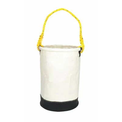 CLC 107 Canvas Bucket Bag, Off-White, Open Top, 1 Pocket - Canvas Bucket Bags