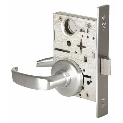 BEST Door Lockset: Passage Lever Locksets, Chrome, ADA Compliant