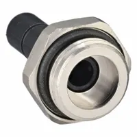 LEGRIS Push-Fit Adapter Fitting: 3/8 mm Pipe x 5/16 in OD Size, BSPP x Push-to-Connect, Silver (MPN 3131 08 17)