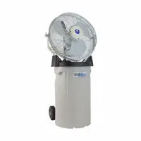 SCHAEFER Misting Fan: 18 in Blade Dia, 3 Speeds, 1/10 hp Motor HP, Non-Oscillating, 115V AC (MPN PVM18C)
