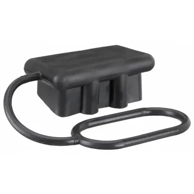 GROTE Battery Protective Cap: Black, Plug-In, PVC - Battery Caps