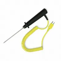 TEST PRODUCTS INTL. Immersion Temperature Probe: -58°F to 500°F /-50°C to 250°C, ±4°F, 4 in Probe Lg (MPN FK11M)