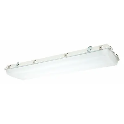COLUMBIA LIGHTING LXEW4-50L-CA-EU 4 ft. Linear LED Bay Light, 5000K, 120-277V - 4 ft. Linear LED Bay Lights