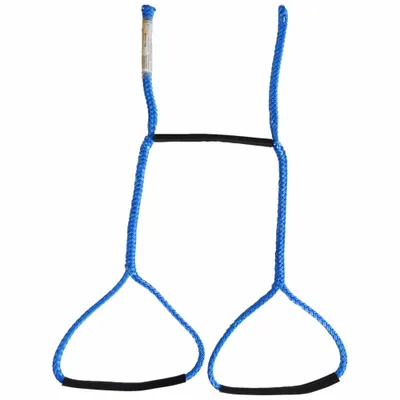 ALL GEAR Transformer Rope Sling: Polyester, 3/8 in Rope Dia, 24 in to 4 1/8 ft - Transformer Slings