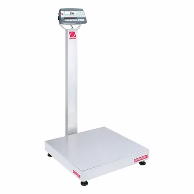 OHAUS D52P50RQV3 Bench Scale with Column-Mounted Indicator - Bench Scales with Column-Mounted Indicator