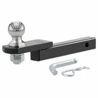 CURT Towing Ball Mount: II, 1 in Compatible Ball Shank Dia, 2 in Ball Dia, Ball Mount Ball Mount (MPN 45147)