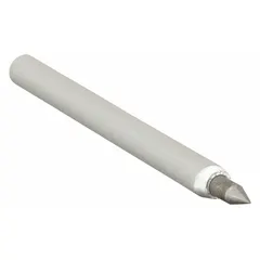 Replacement tip for metal marking scribers. Used to scribe lines on metal surfaces in fabrication, maintenance, and industrial applications.