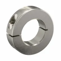 RULAND MANUFACTURING Shaft Collar: 1-Piece, Metric, Round, Clamp-On, 30 mm Bore Dia, 15 mm Collar Wd (MPN MCL-30-SS)
