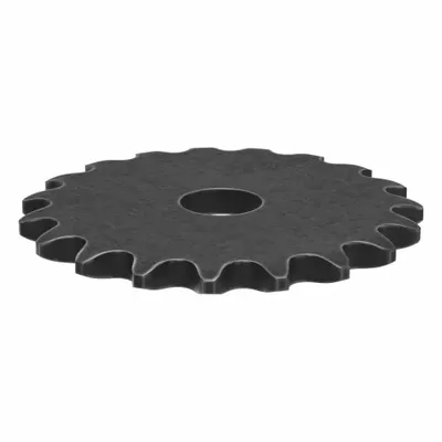 TRITAN Roller Chain Sprocket: No Hub, For Single Strands, 35, 19 Teeth, 2.278 in Pitch Dia - Size 35 Plain-Bore Roller Chain Sprockets