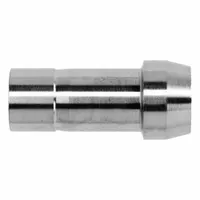 BRENNAN INDUSTRIES Compression Fitting Straight: 3/8 in OD x 3/8 in OD Fitting Size, Stainless Steel (MPN NS2440-06-06-SS)