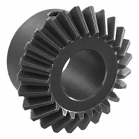 Bore Miter Gear: For 90° Shaft Angle, Module m 1, 25 Teeth, Black Oxide Coated Carbon Steel (MPN SMA1-25)
