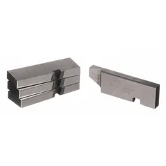 Beveling die for threading machines, designed for use with Ridgid Machine Universal heads. Accommodates 1 in to 2 in pipe with NPT right-hand threading. Constructed of aluminum. Used in plumbing and piping applications for preparing pipe ends before threading.