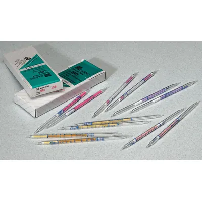 GASTEC Gas Detection Tube 10 for NO/NO2, 2.5 to 200 ppm, 5 Pack - Gas Detection Tubes For Use In GASTEC GV-100 and GV-110 Pumps