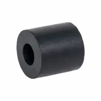JW WINCO Through-Hole Rubber Bumper: Cylindrical, Natural Rubber, No Thread Thread Size (MPN 351-20-25-8.5-B-55)