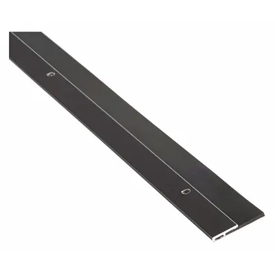NATIONAL GUARD Door Sweep: Single Fin Insert, Aluminum, 36 in Lg, 1 3/4 in Wd - Door Sweeps
