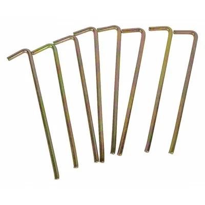 OEM APPROVED VENDOR Peg, 0.24x7in, 8 Pack, TT11C5397PGG - Replacement Parts for Canopy Tents & Temporary Structures