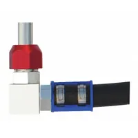 AIRSEPT Line to Hose Connector 90 Degrees: 90° Line-to-Hose Connector, 76723