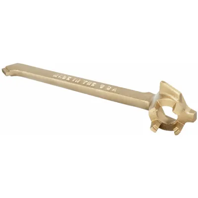 AMPCO Drum Bung Plug Wrench: 3/4 in_2 in For Plug/Bung Size, T-Type, Std - Hand and Power Tools