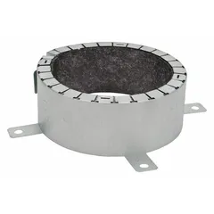 This firestop collar is designed for plastic pipes passing through wall penetrations. It provides a 3-hour fire rating to help contain flames and smoke. The collar fits 1.5 in plastic pipes and is suitable for use in commercial and industrial buildings.